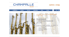 Desktop Screenshot of champalle-alcen.com